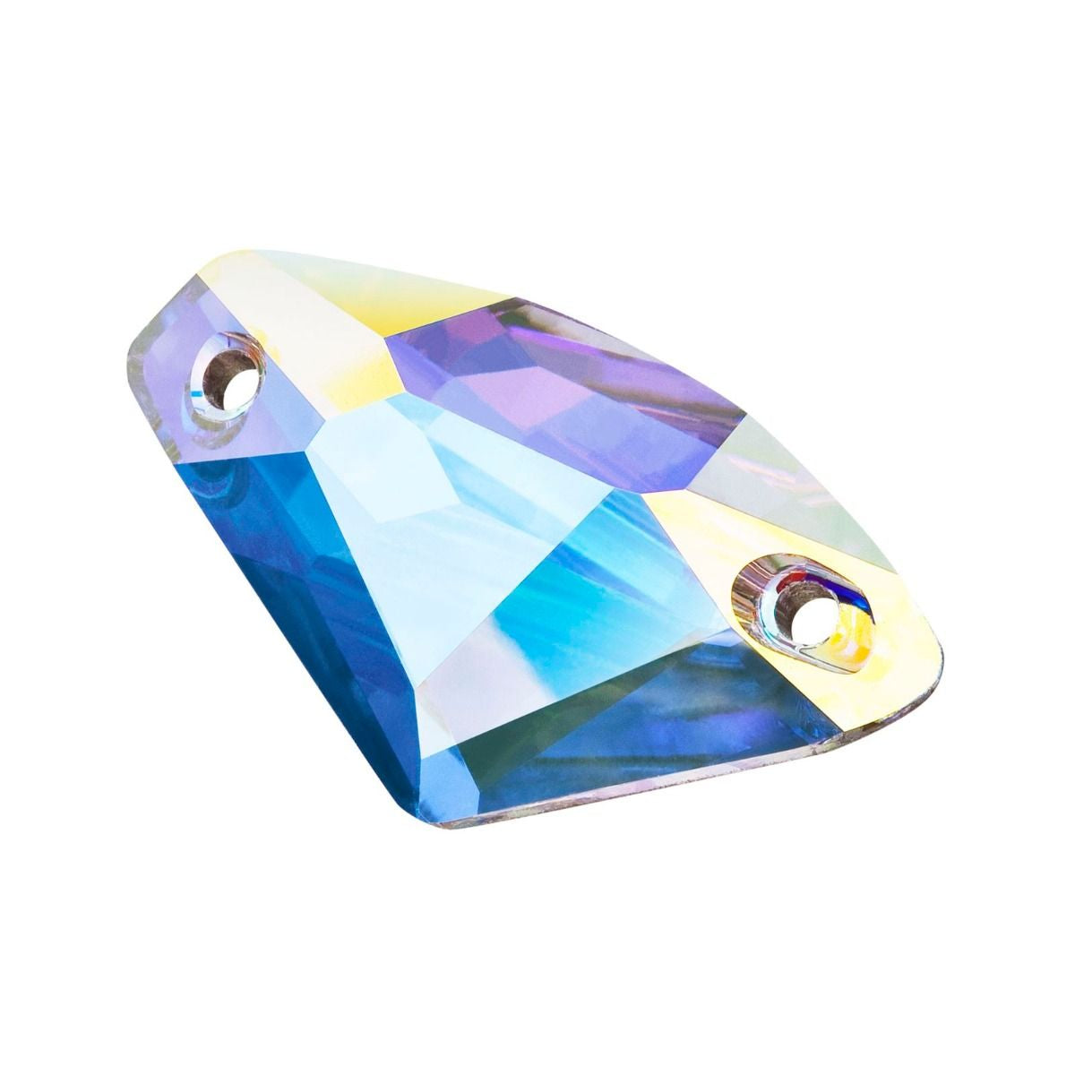 Image of Crystal AB ♦ MM24 ♦ 2 Dozen - 24pcs. ♦ Preciosa® Sew-On Fantasy