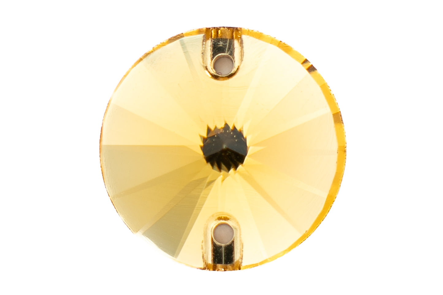 premium dmc sew on rivoli light topaz