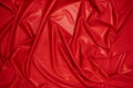 Foiled Spandex Lingo Red $/foot