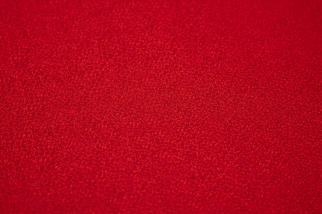 Foiled Spandex Lingo Red $/foot