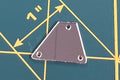 Image of Crystal ♦ Acrylic Mirror ♦ Sew-On ♦ Trapezoid