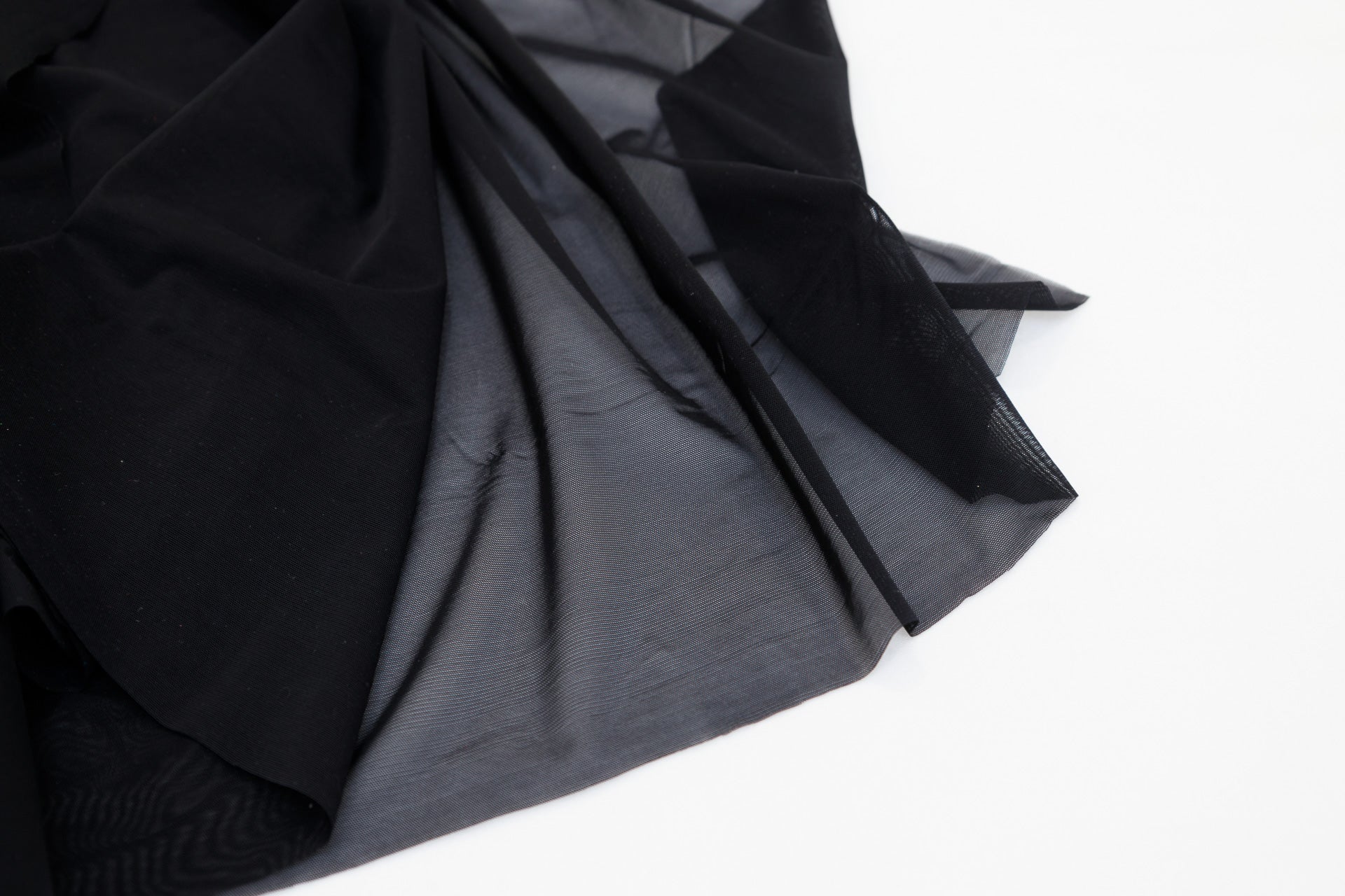 Mesh Carvico Alicante Nero $/foot