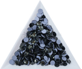 Image of Black Diamond ♦ Premium DMC ♦ FB HF Rhinestone