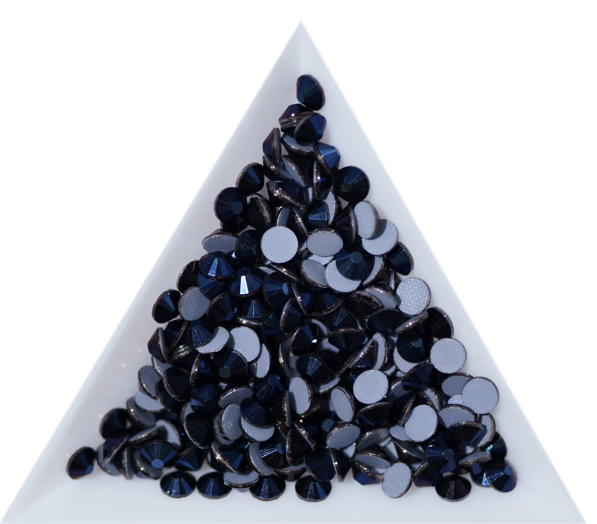 Image of Blue Hematite ♦ SS30 ♦ Half Gross - 72pcs. ♦ Premium DMC ♦ FB HF Rhinestone