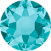 Blue Zircon ♦ SS16 ♦ Half Gross - 72pcs. ♦ Swarovski® 2078 ♦ FB HF Rhinestone