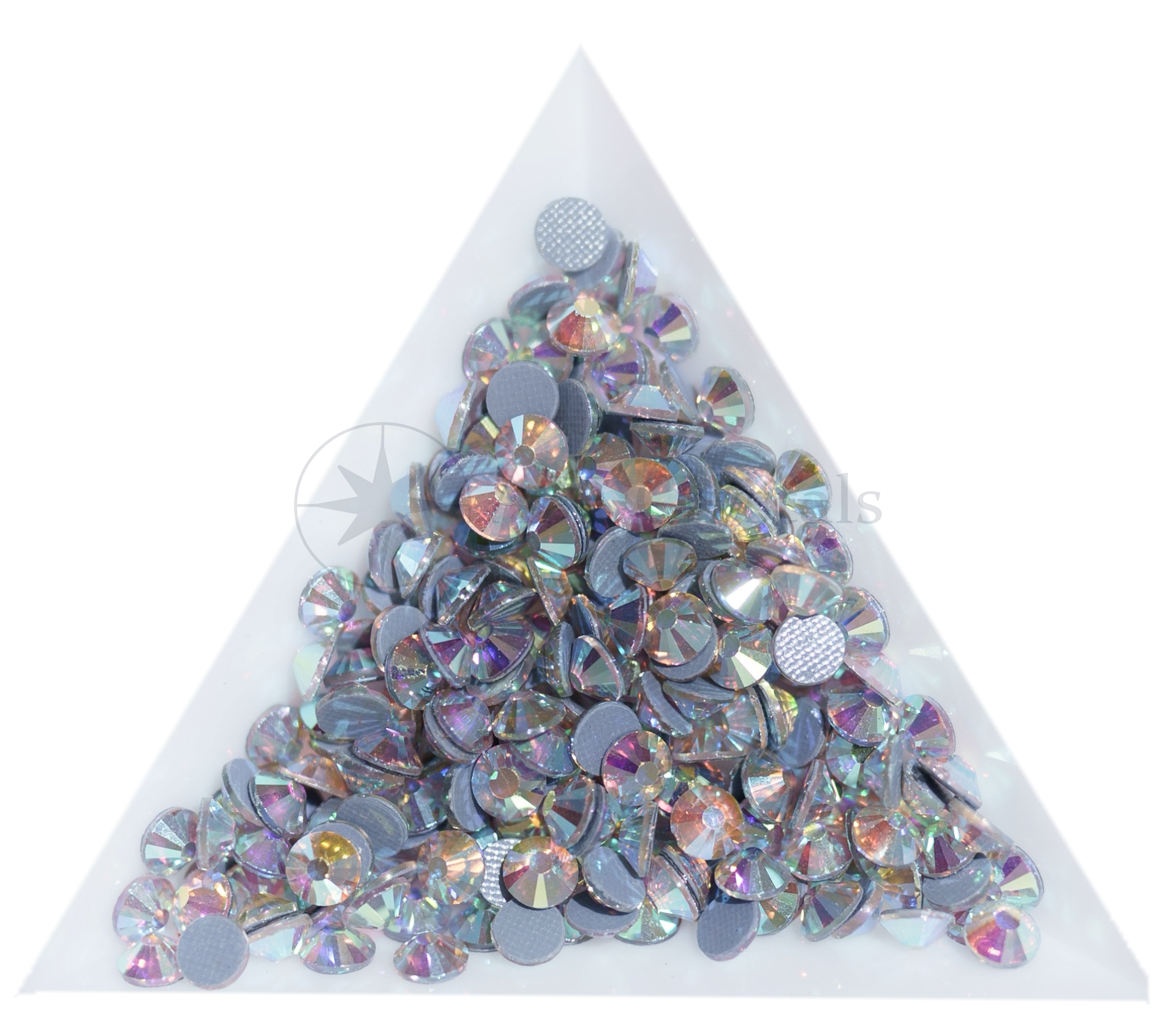 Image of Crystal AB ♦ Premium DMC ♦ FB HF Rhinestone