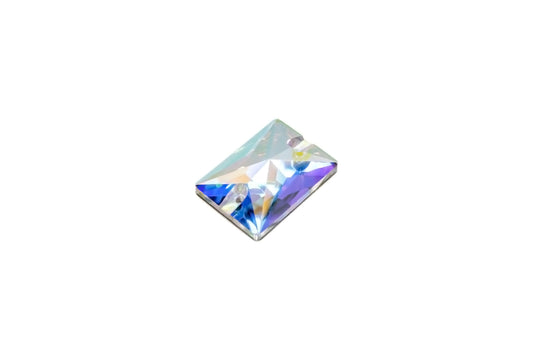 Crystal AB ♦ MM13X18 ♦ Stone - 1pc. ♦ Premium DMC ♦ Sew-On ♦ Rectangular