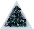 Image of Emerald ♦ Premium DMC ♦ FB HF Rhinestone