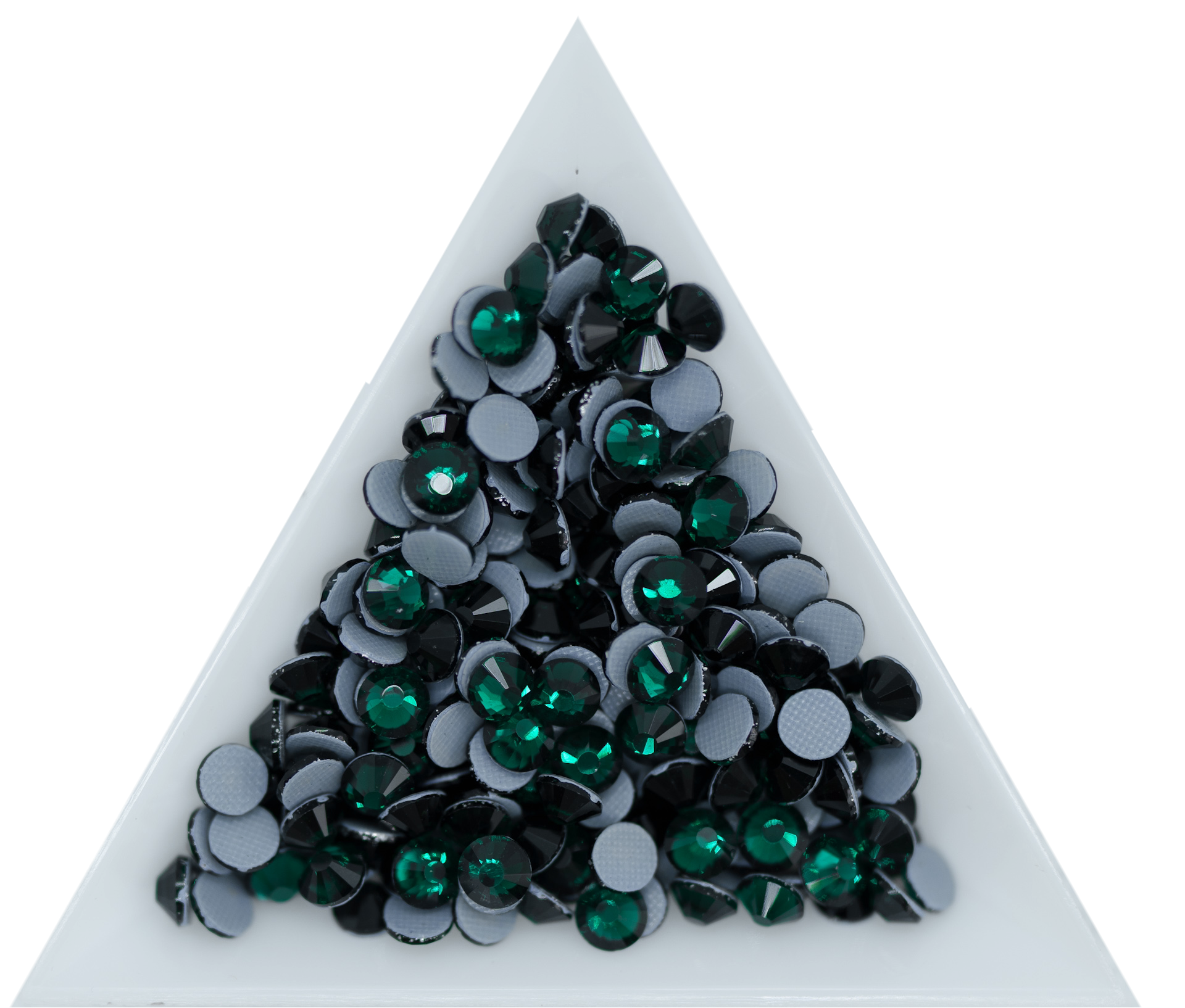 Image of Emerald ♦ SS30 ♦ Dozen - 12pcs. ♦ Premium DMC ♦ FB HF Rhinestone