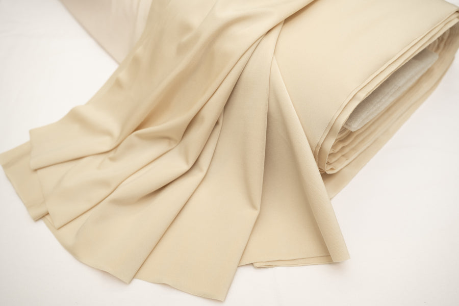 Shiny Spandex Carvico Sumatra Macadamia $/foot