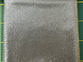 fabric sample foiled spandex lingo grey shimmer