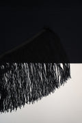 Fringe Ariel 20CM Black Nylon Double Thread $/foot