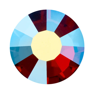 Garnet AB ♦ SS16 ♦ Dozen - 12pcs. ♦ Preciosa VIVA12® ♦ FB HF Rhinestone