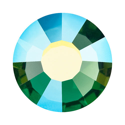 Green Turmaline AB ♦ SS16 ♦ Dozen - 12pcs. ♦ Preciosa VIVA12® ♦ FB HF Rhinestone