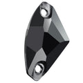 Jet ♦ MM12 ♦ Stone - 1pc. ♦ Preciosa® Sew-On Fantasy