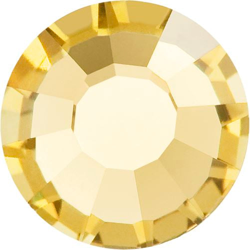 Light Topaz ♦ SS16 ♦ Dozen - 12pcs. ♦ Preciosa VIVA12® ♦ FB HF Rhinestone
