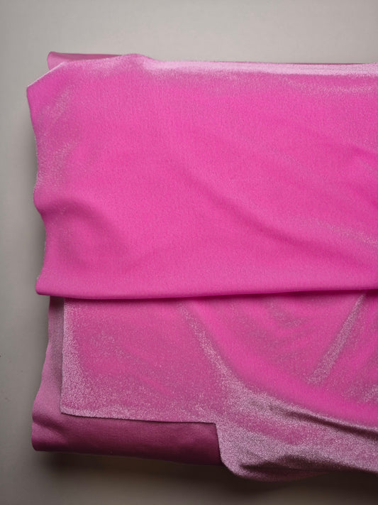 Stretchy Velvet Carvico Panama Gossip $/foot