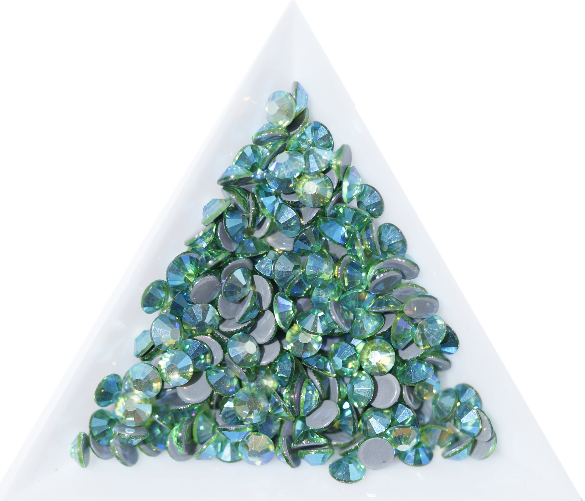 Image of Peridot AB ♦ SS10 ♦ 10 Gross - 1440pcs. ♦ Premium DMC ♦ FB HF Rhinestone