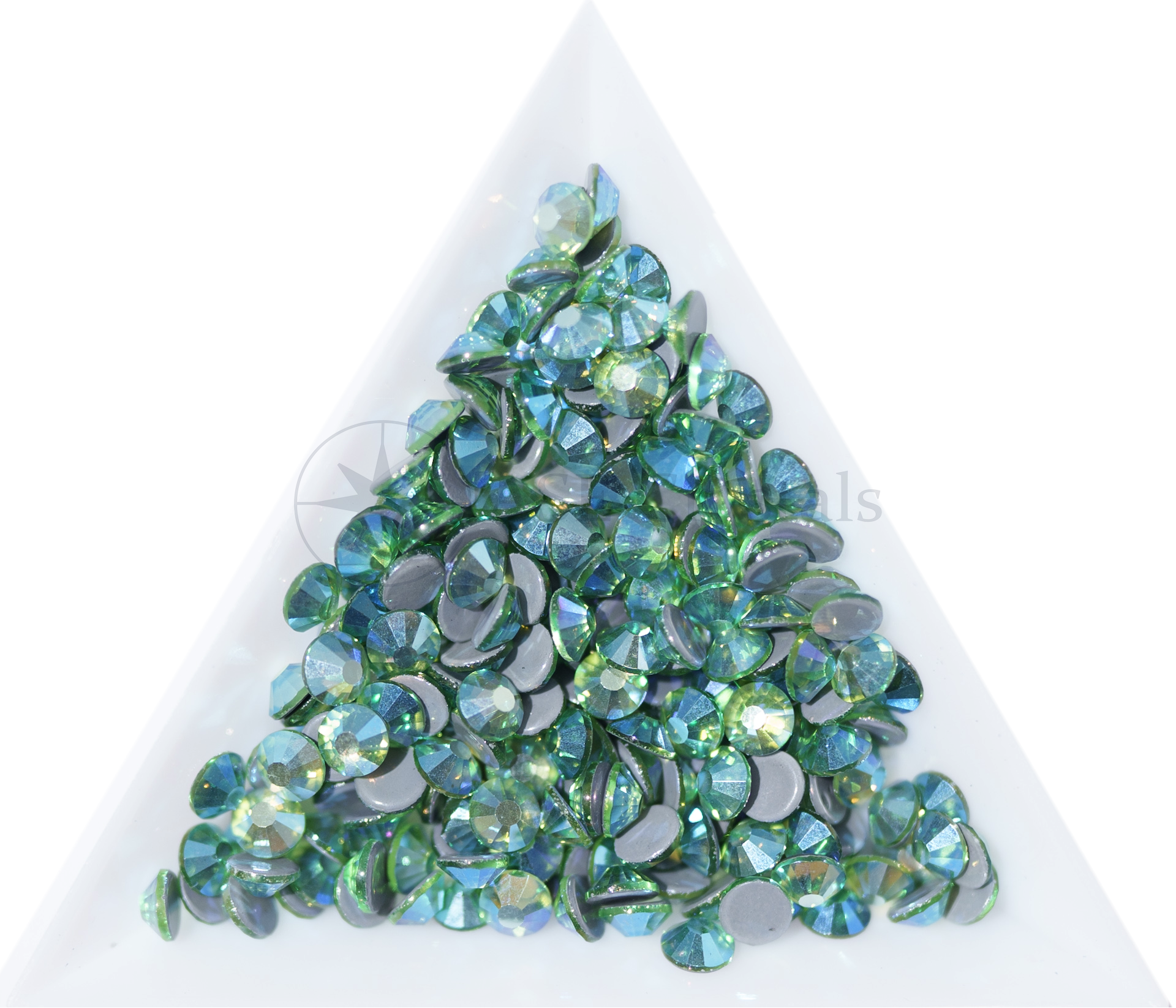 Image of Peridot AB ♦ Premium DMC ♦ FB HF Rhinestone