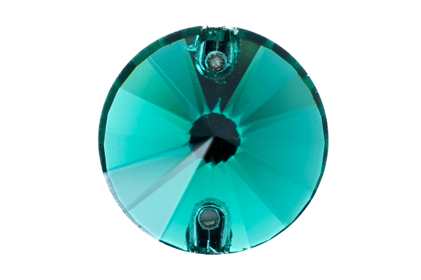 premium dmc sew on rivoli emerald