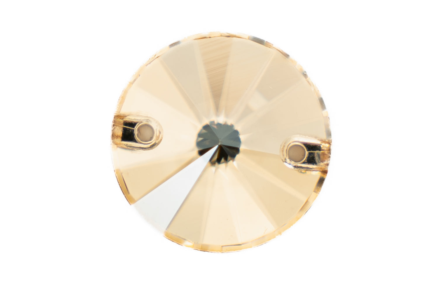 premium dmc sew on rivoli golden shadow