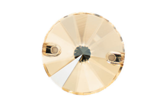 premium dmc sew on rivoli golden shadow