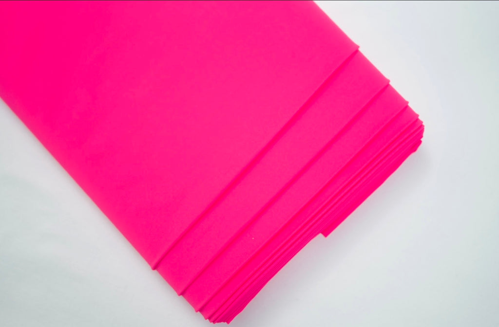 Spandex Carvico Malaga Rosa Shocking $/foot